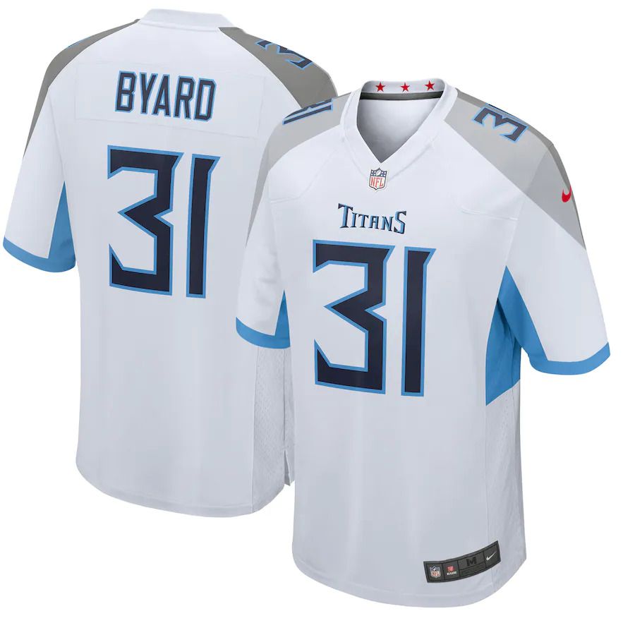 Men Tennessee Titans #31 Kevin Byard Nike White Player Game NFL Jersey->tennessee titans->NFL Jersey